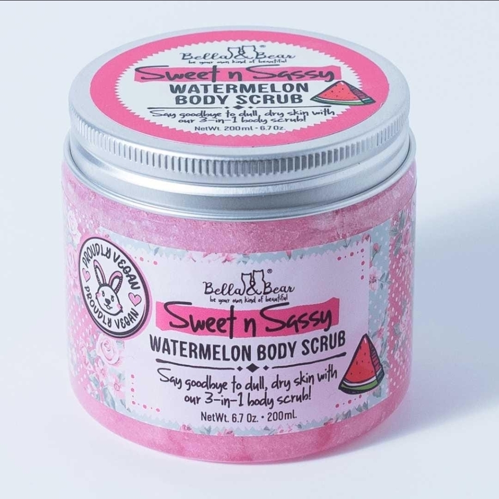 Sweet 'n Sassy Watermelon Body Scrub - Pink